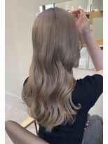 ヘアディレクションクレイス(HAIR DIRECTION CRACE)&nbsp;ブリーチ1回で作るミルクティーグレージュ