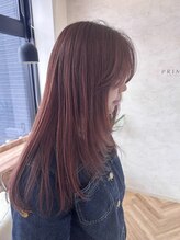 プリンプ トータルビューティ(PRIMP.total beauty)&nbsp;レイヤーカット　流れる顔まわり　似合わせカット