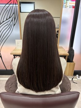 ブルーム(bloom)の写真/【小倉北/6月NEW OPEN★】気になる白髪も年代に合わせてナチュラルな仕上がりへ*厳選商材で綺麗をサポート