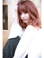 La fith hair link 瓢箪山店【ラフィス ヘアー リンク】【8月29日OPEN（予定）】&nbsp;【La fith】 ピンクベージュ×セミディ