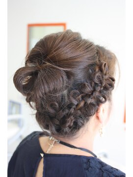 スクラッシュ(SCQRASH) リボンボン＆編み込み