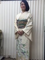 カッティングサロンプラザ 桜本店(Cutting Salon PLAZA)&nbsp;和装のアップスタイル