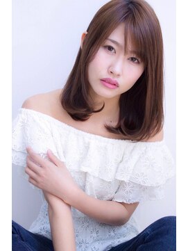 ヘアーアンドエステティック ヴェリス(hair&esthetic Velis) 【Velis】人気ワンサイドロブ♪