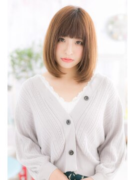 ミック ヘアアンドビューティー 大山店(miq  Hair&Beauty) 重軽カワイイ♪ワンカールストレート