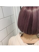 ホーミートウキョウ(HOMIE TOKYO)&nbsp;渋谷 イルミナカラー×ケアブリーチ×ハイライト×TOKIO