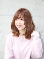 ヘアーサロン ニュアンス(HAIR SALON nuance)&nbsp;大人かわいい　ラフカール　愛されミディアムスタイル