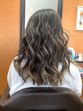 ヘアーサロン デペント(HAIR SALON Depend) ハイライト×ラインカラー