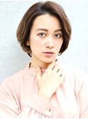 ふわミディショート