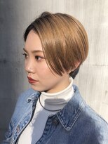 デヴェロペ(Devellope.)&nbsp;【 Devellope.】ハンサムショート　ベージュカラー　ブリーチ