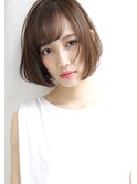 30代40代50代人気☆大人小顔ボブ×ふんわり縮毛矯正【Laetus】