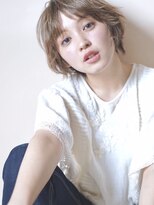 パール(PearL)&nbsp;【PearL】ラベンダーミルクティー/くすみベージュショート