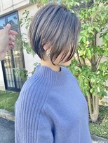 ヘアー アンド ビューティー リル(rille) ショートボブ【石附】