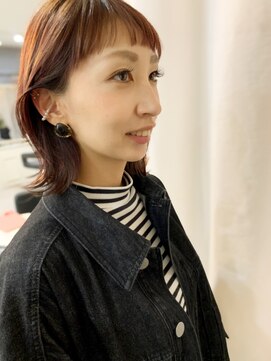 スイート ヘアデザイン(Suite HAIR DESIGN) 大人かわいい☆無造作カール♪ひし形くびれミディ