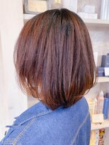 キャアリー(Caary)&nbsp;福山市美容室Caary人気 ボブスタイル・サラサラストレート