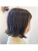 切りっぱなしボブ