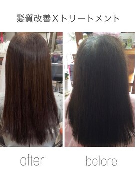 ラレジーナパルッキエーレ(La Regina Parucchiere) -5歳髪質改善*ツヤ髪ストレート