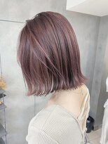 ヴェイン 渋谷(vain)&nbsp;【vain#I】暖色ハイライトカラー＋ツヤボブ