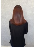 髪質改善オレンジ艶髪