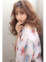 リル 西宮(LiL')&nbsp;【LiL'西宮】ことりベージュ_シースルー_フェミニンロング