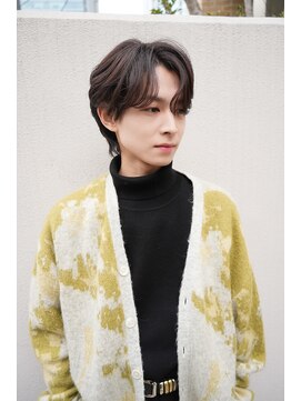 ピチカートシータ(pizzicato cita) 韓国風センターパートウルフ/韓国ヘア/カルマヘア