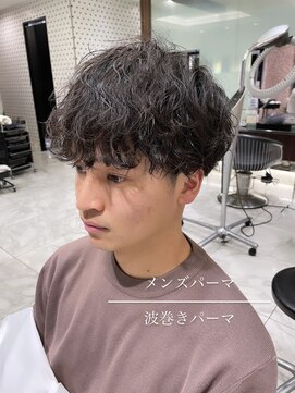 アピッシュ ギンザ(apish ginza) メンズパーマ/スパイラルパーマ/波巻きパーマ/マッシュ