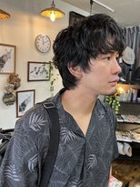 ゆとり炉の樹 のぐ男&nbsp;無造作パーマ