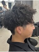 スパイキーショート/ジェットモヒカン/ショートバング/men's