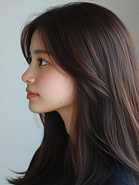 クロワ(croix) 顔回りの小顔レイヤー