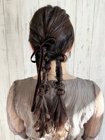 ジェイエルビー(JLB) 【JLB・YU】色々編みツインアレンジ