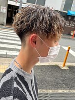 エルマーク 梅田(L-MARK)&nbsp;マッシュスパイラルパーマツイストスパイラル波巻きメンズ