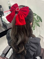 ベルグロー 北新地上通り店(BELLEGROW)&nbsp;ベロアリボンアレンジ