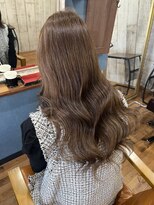 ロイズ ヘアデザイン アンド スパ(LOES) メルティカラー×フェミニンロング×似合わせカット