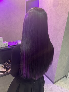 インナーエクステ☆シールエクステ/インナーカラー/紫