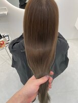 アイニ 大阪上本町店(aini)&nbsp;レイヤーカット/ダブルカラー/髪質改善/トリートメント