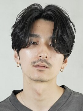 フィフス 仙台(fifth) 仙台ニュアンスパーマセンターパートフェザーパーマ毛流れパーマ