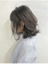 クラン 岡本(Chlan)&nbsp;切りっぱなしレイヤーボブ×シアーグレージュ