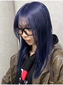 ハイライトカラーミルクティーベージュレイヤーカット