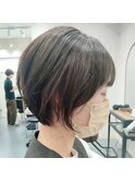 丸みショート