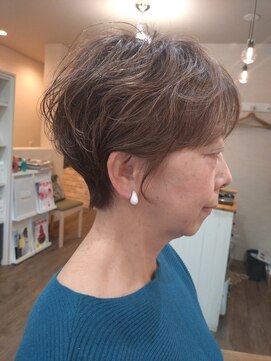 ミエル(miel) 30代/40代/50代/くびれショートカット/大人ショートカット
