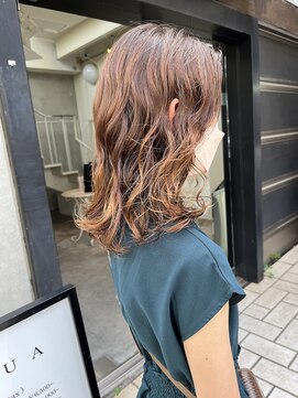 アクアオモテサンドウ(ACQUA omotesando) △癖毛風ボブパーマミディアムパーマゆるふわパーマロブパーマ