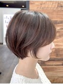 長めショート/ショートボブ/似合わせカット/ruen