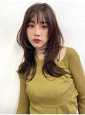 レイヤーカット/顔まわりカット/ダブルカラー[堺]