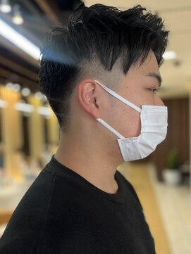 クオリス 上板橋店(QUALIS) 大人爽やか◎フェード刈り上げツーブロック