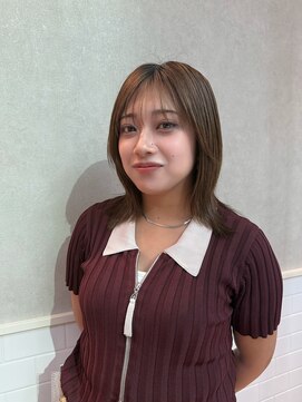 ザザ ZA/ZA 茗荷谷 顔まわりの似合わせカット