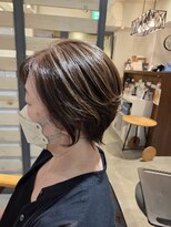 ライズ ヘア ブランド 豊中店(RISE HAIR BRAND)&nbsp;ハイライトショート
