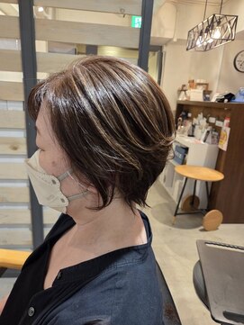 ライズ ヘア ブランド 豊中店(RISE HAIR BRAND) ハイライトショート