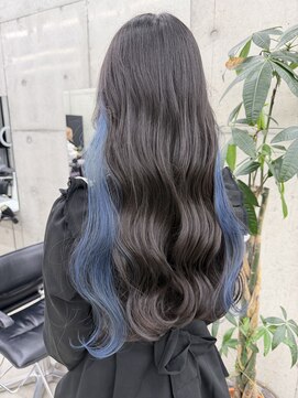 リノート バイ エゴル 名古屋(LINOET by ENGOL) イヤリングカラー/ブルーカラー/インナーカラー/ブリーチ/名古屋