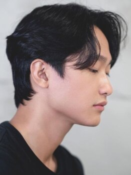 コトノハ 新屋敷町店(kotonoha)の写真/【直毛・硬毛でも思い通り】動きを生むニュアンスパーマで、毎日キマるメンズスタイルに◎朝のセットも楽々