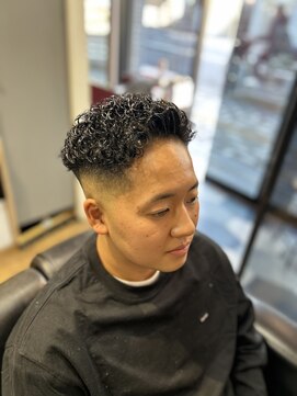 バーバーブロス(BAR BER bro's) パーマスタイル～ショートver～/浦安/理容室