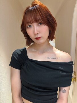 レイズ 立川(RAYS) ボブ×オレンジブラウン